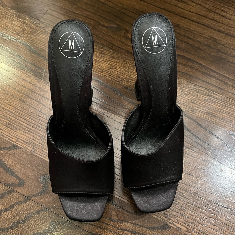 Missguided Open Toe Platform Heels